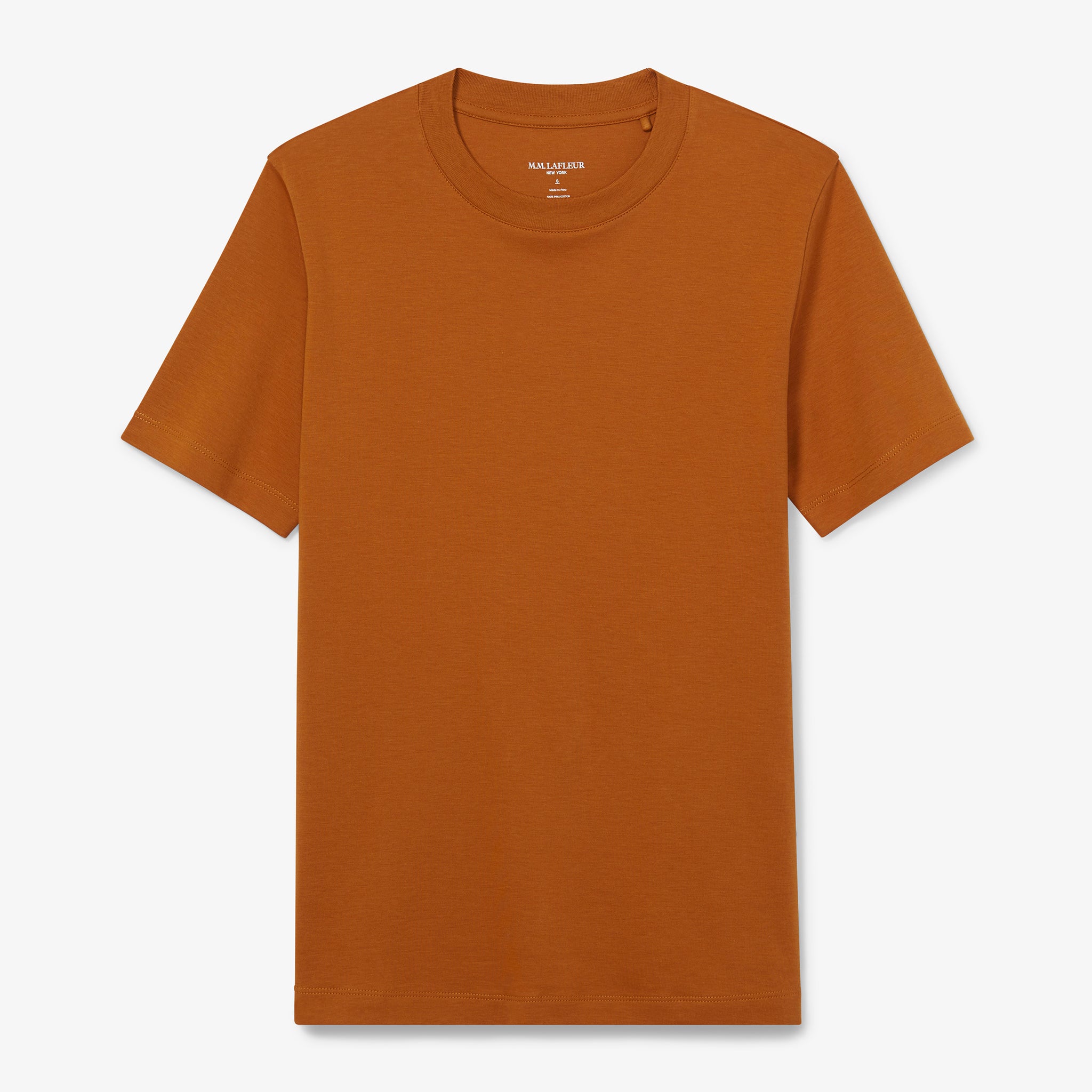 T-Shirt - Pima Cotton :: Burnt Orange ...